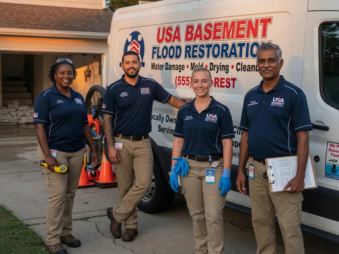 Basement Flood Cleanup company in Fischer, TX